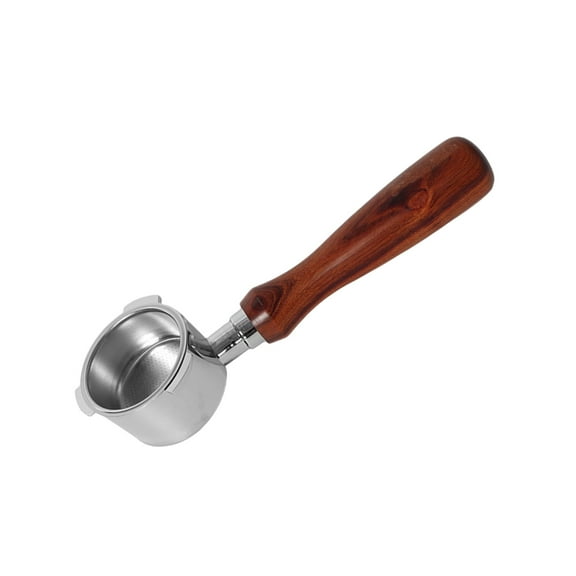 Ergonomic Designs Sturdy Espresso Machine Accessory 51mm Bottomless Portafilter for Improved Extraction