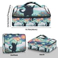 thumbnail image 3 of Iauyy Casserole Carrier for Hot Food Insulated Casserole Travel Carry Bag with Lid Food Warmer Bag for Party/Picnic,Rainbow Magic, 3 of 7