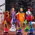 thumbnail image 3 of Yuarrent Sombreros de lanzamiento de PVC para Halloween, herramientas de férula familiar, juegos de fiesta ligeros, juguetes, actividades, piscina, Kits de decoración para fiestas Yuarrent HA038180-00, 3 of 6