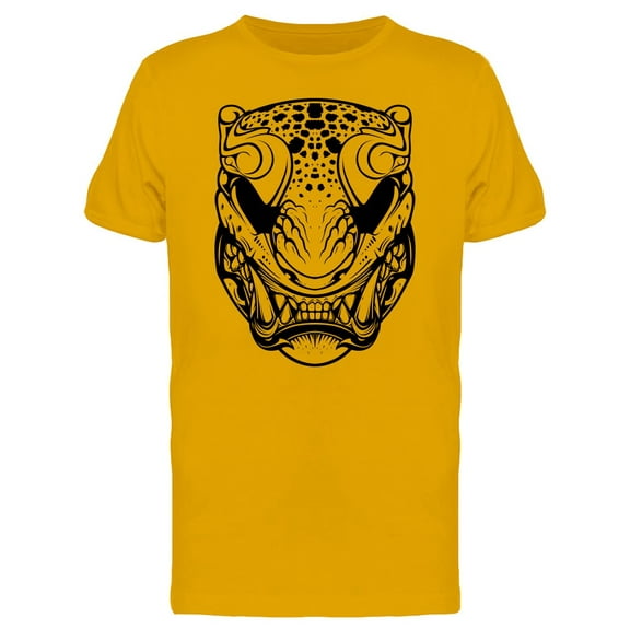 Tiger Mask Feline T-Shirt Men -Image by Shutterstock, Male 3X-Large