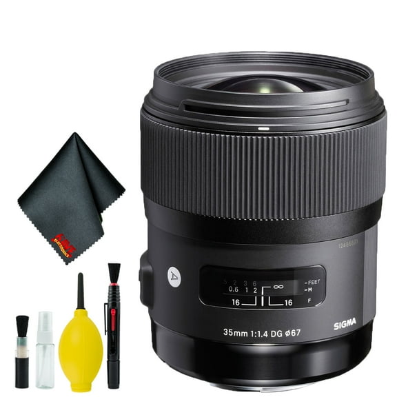 Sigma 35mm F/1.4 DG HSM Art Lens for Nikon F Standard Kit