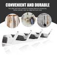 thumbnail image 3 of TABLETREANDS Gancho De Pared Multiusos De Acero Inoxidable Para Ropa Y Toallas Con Resistente Y Compacto Color Plata, 3 of 8