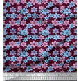 thumbnail image 1 of Soimoi Poly Georgette Fabric Artistic Floral Print Fabric by the Yard 52 Inch Wide, 1 of 3