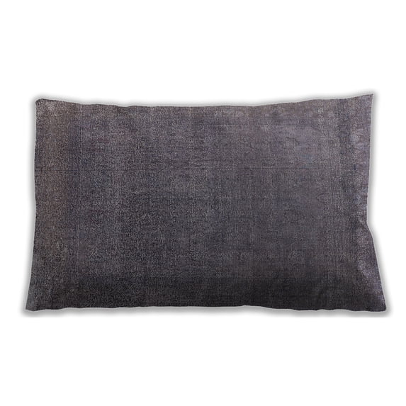 Ahgly Company Outdoor Rectangular Mid-Century Modern Lumbar Throw Pillow, 13 inch by 19 inch