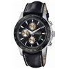 Gucci G-Timeless YA126215 Automatic Chronograph Black Leather Strap Men's Watch