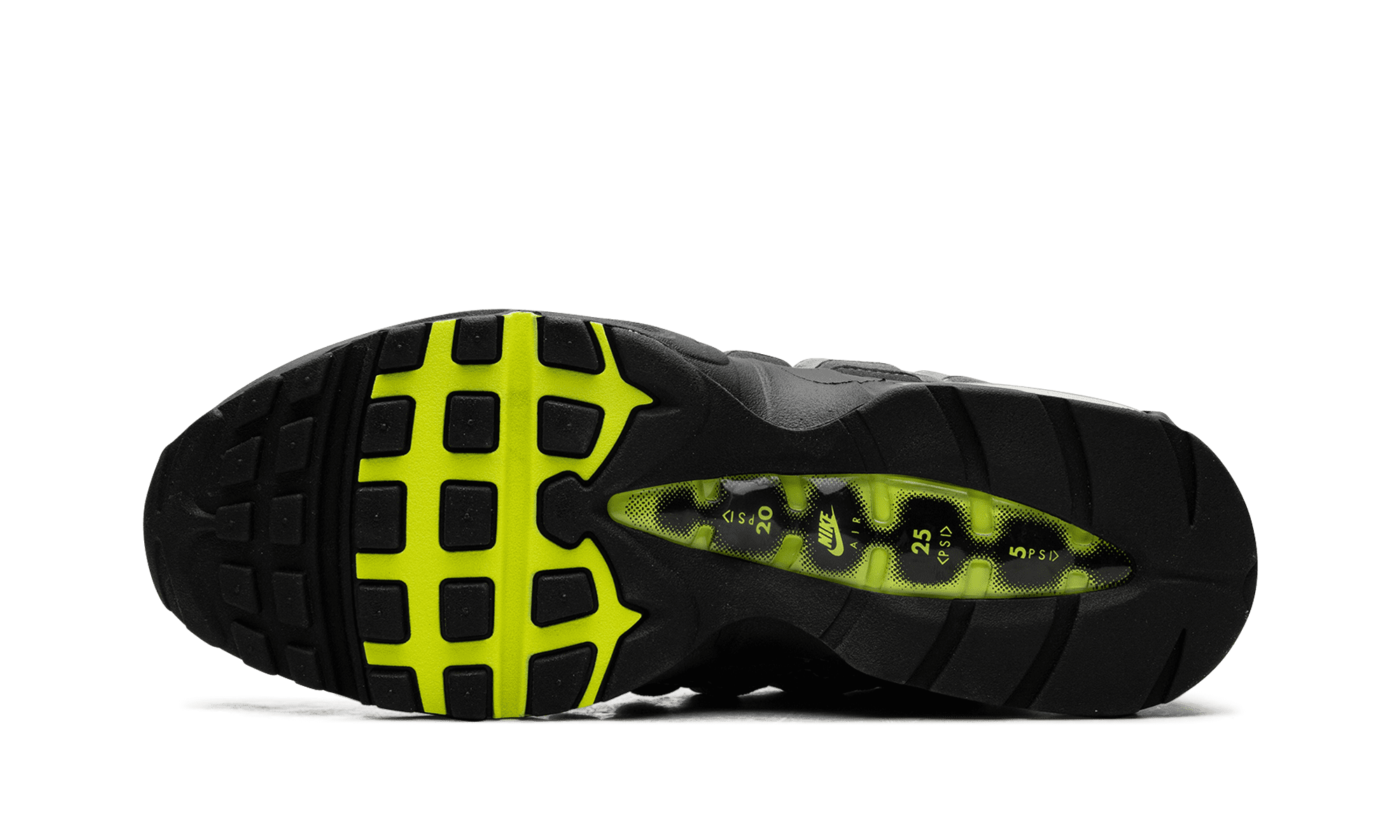NIKE MENS Air Max 95 OG "Big Bubble Neon - 2025/2026" HM4740 001 HM4740 001 from Stadium Goods