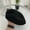 Black, variant on Hats for Women Summer Thin Breathable Beret Simple Texture Beret Versatile Sweet Fashion Artist Hat 여름모자여자 берет Gorro