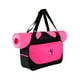 thumbnail image 1 of Minnieouse El paño fácil llevar el amplio del bolso de la estera de la yoga y el deporte de la yoga de la capacidad grande empaquetan el bolso Envolturas para manijas de equipaje rojo rosado, 1 of 6