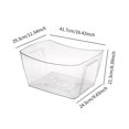 thumbnail image 7 of kowaku Ice Bucket for Parties, Bucket with Handle Storage Tub Beer Tub Drinks Ice Tub for Champagne Drinks Beer Bottles Chilling Square 18L, 7 of 7