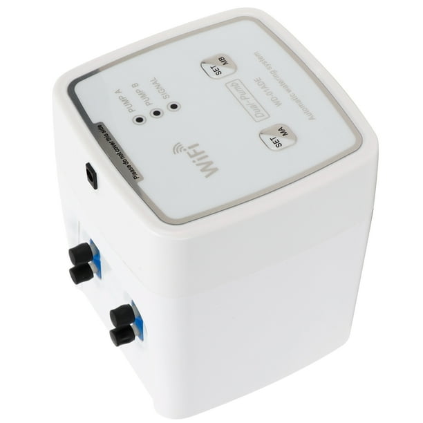 Sistema De Riego Automático, Con Temporizador Digital Y Sistema De Riego De Plantas De Bombas Dobles, Para Granja De Jardín De Plantas De Invernadero EOTVIA No