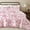 Pink-3PCS-King(104''x90''), variant on Beige Leopard Print Comforter Set 2PCS-Twin(66''x90'') All Season Bedding