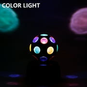 HOTBEST Seated Rotating Stage Light Ball Disco Ball Party Light Energy-Saving LED Voice-Activated Karaoke Stage Party Supplies