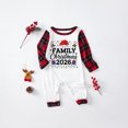 thumbnail image 5 of Matching Family Christmas Pajamas, We Are Family Christmas 2026 Raglan Top And Plaid Pants, Soft Loungewear for Christmas Eve, Cozy Sleepwear for Xmas Morning, Matching Pjs for Photos, 5 of 5
