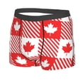 thumbnail image 2 of Wukai Maple Leaves1 Print Men’s Underwear Breathable Boxer Briefs,&nbsp;Moisture Wicking & Breathable-XX-Large, 2 of 7