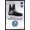 Black Framed Version, variant on NHL Tampa Bay Lightning - Drip Skate 21 Wall Poster, 22.375" x 34"