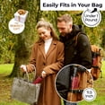 thumbnail image 6 of Tumella Travel Umbrella, Windproof up to 70 mph, Auto Open Close, Compact, UPF 50+, Fits Backpack, 6 of 8