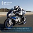thumbnail image 2 of Motorcycle Helmet Bluetooth Headset Low Power Bluetooth 4.1 Headset Color:black, 2 of 8
