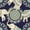 Bohemian Elephants Navy, variant on PinPix 34x22 Custom Cork Bulletin Board Bohemian Elephants Navy Poster Board Has a Fabric Style Canvas Finish, Framed in Bohemian Elephants Navy, by ArtToFrames (PinPix-1579)