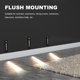 thumbnail image 4 of Lámpara De Pared LED, 110 A 240V, Luz De Escalera LED Resistente Al Agua Con Carcasa De Aluminio Fundido IP65 Para Pasillo, 4 of 7