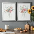 thumbnail image 4 of 2 Piece Set Whimsical Wildflowers I Premium Framed Canvas - Ready to Hang - 18.5 x 24.5 Each - Silver Frame, 4 of 8