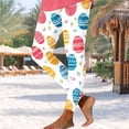 thumbnail image 2 of Pantalones de Mujer Traje de Moda Casual Pascua Impresión No Estructurada Pantalones de Yoga Apretados Leggings de Ocio, 2 of 8
