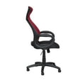 thumbnail image 3 of Tivoli Office Chair, Black/Red, 3 of 6