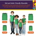 thumbnail image 6 of Special Supplies Compression Vest for Kids – Deep Pressure Comfort, Breathable Sensory Wrap for School and Travel – Adjustable Side Straps (Green, X-Small), 6 of 10