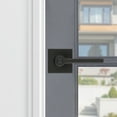 thumbnail image 5 of Baldwin 5285.Lent Contemporary Left Handed Single Cylinder Keyed Entry Door Lever Set -, 5 of 7