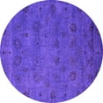 thumbnail image 1 of Ahgly Company Indoor Round Oriental Pink Industrial Area Rugs, 6' Round, 1 of 4