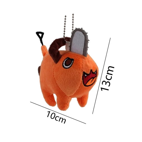 10/40cm /Anime Chainsaw Man Dolls Plush Toy Cartoon Pochita Orange Dog Pillow Stuffed Soft Toy for Kids Birthday Gift..
