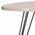 thumbnail image 4 of SAFAVIEH Wolcott Retro Mid-Century Lacquer Side Table, Taupe/Black, 4 of 4
