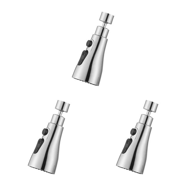 Toystoory Metal Free Adjustment 360 Rotation Smooth Kitchen Household Utensils Head Accessories Spraying Home Surface Rustproof Type1