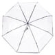 thumbnail image 2 of Paraguas transparente plegable triple totalmente automático para exteriores., 2 of 6