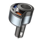 4 - in - 1 Car Charger Adapter with Fast Charging and Multiple Protection