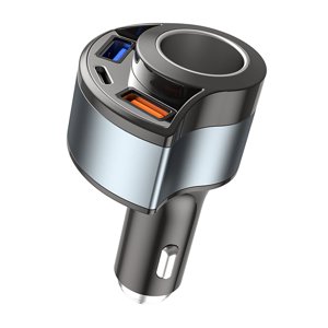 4 - dans - 1 Adaptateur chargeur de voiture avec charge rapide et protection multiple