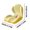 Yellow, variant on Birdeem Ergonomic Foam Cushion and Backrest Integrated,Removable Washable Cover,Comfort Support for Office Chair,Home and Car Use