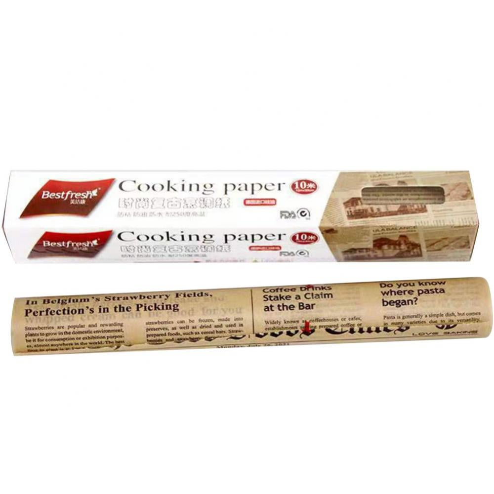 Parchment Paper for Baking, Non-stick Parchment Paper Roll, High Temperature  Resistant, Waterproof and Greaseproof Baking Paper For Bread, Cookies, Heat  Press, Pans, Oven, Air Fry 