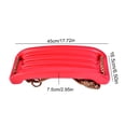 thumbnail image 4 of Plastic Swing  for Child with Sun Proof Rope, Tree or Beam, Easy Adjustable Buckle for Kid Backyard Playground, 4 of 7
