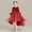 Red, variant on Little Girls Dresses Formal Dresses for Girls Red Dress Girls Tea Party Dress Girl Dresses Size 5-6 Years