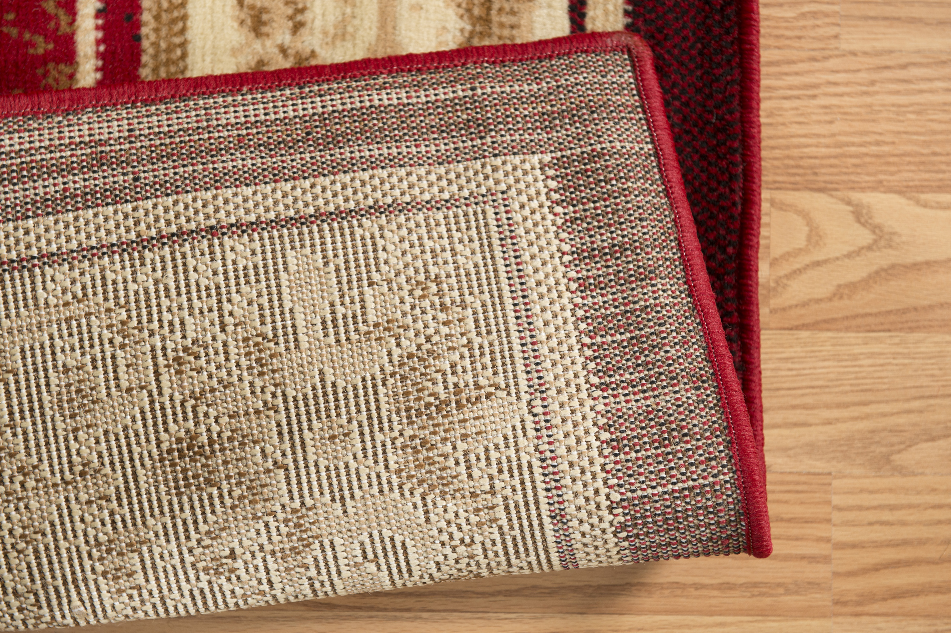 United Weavers Plaza Genevieve Accent Rug, Bordered Pattern, Red, 1'11" X 3'3" - image 3 of 6