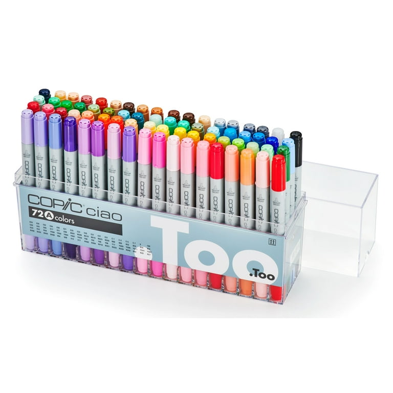 Copic, 72-Color Sketch Marker Set, Multi Count