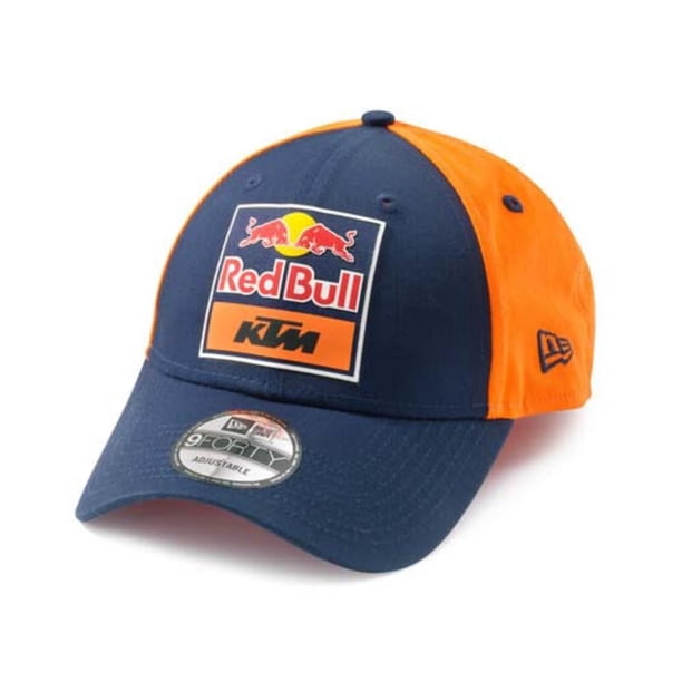 Gorra KTM Replica Team Curved Azul/Naranja 100% algodón