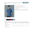 thumbnail image 2 of Gildan 8900 Dryblend Jersey Polo Shirt -Navy-2X-Large, 2 of 2