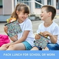 thumbnail image 6 of Haosy 3 Pack Reusable Ziploc Bags BPA Free Healthy Food Storage Bag Leakproof Sandwich Snack Freezer Bags Fruits Drinks Food, 6 of 7