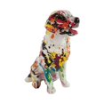 thumbnail image 2 of Estatuas de Perros Coloridas Figuras de Animales Decoración de Mesa Muebles Figuras de Cachorros Figuras de Graffiti Escultura para Fiesta de inaugura Estilo C, 2 of 8