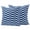 Navy Blue, variant on Sage Green Outdoor Pillow Covers 24x24 Set of 2,Waterproof Patio Throw Pillowcase Protectors,Abstract Geometric Ocean Wave Stripe Square Decorative Pillow Shams Cushion Covers for Seat Bed Couch Sofa