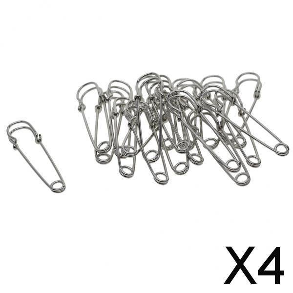 Paquete de 20 piezas de Imperdibles de acero Soledad 2-4 grandes
