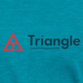 thumbnail image 3 of CafePress - Triangle Tagline Horizontal T Shirt - Womens Tri-blend T-Shirt, 3 of 4