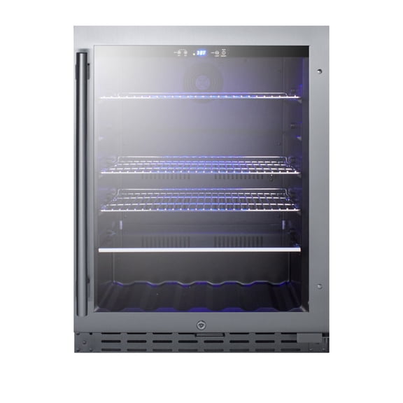 Built-In Beverage Cooler, ADA Compliant, Stainless Steel