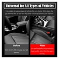 thumbnail image 4 of Car Seat Gap Filler Universal Fit Orgaziner for Car,SUV,Truck to Fill The Gap Between Side Seat and Console Stop Cellphone,Wallet,Keys,Coins from Dropping,2 Pack (Black), 4 of 8